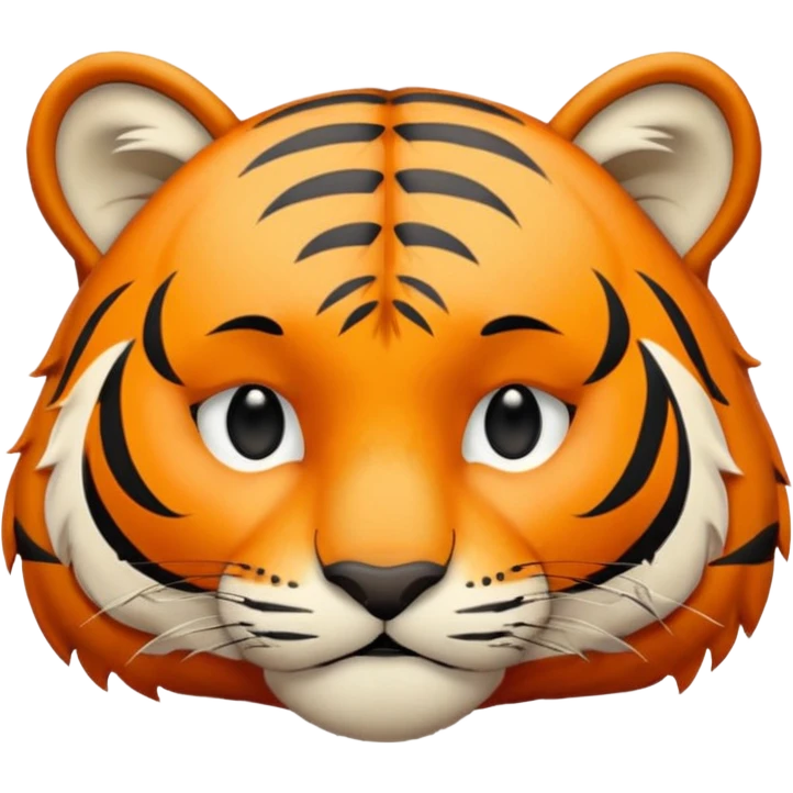 Tiger good night  emoji