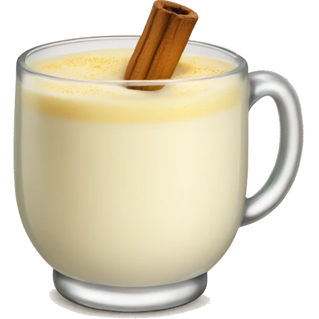 Eggnog emoji