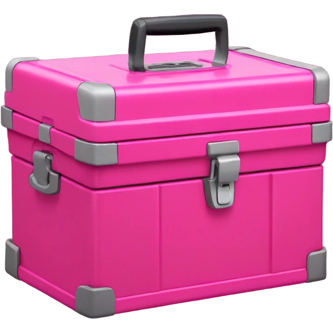 pink tool box  emoji