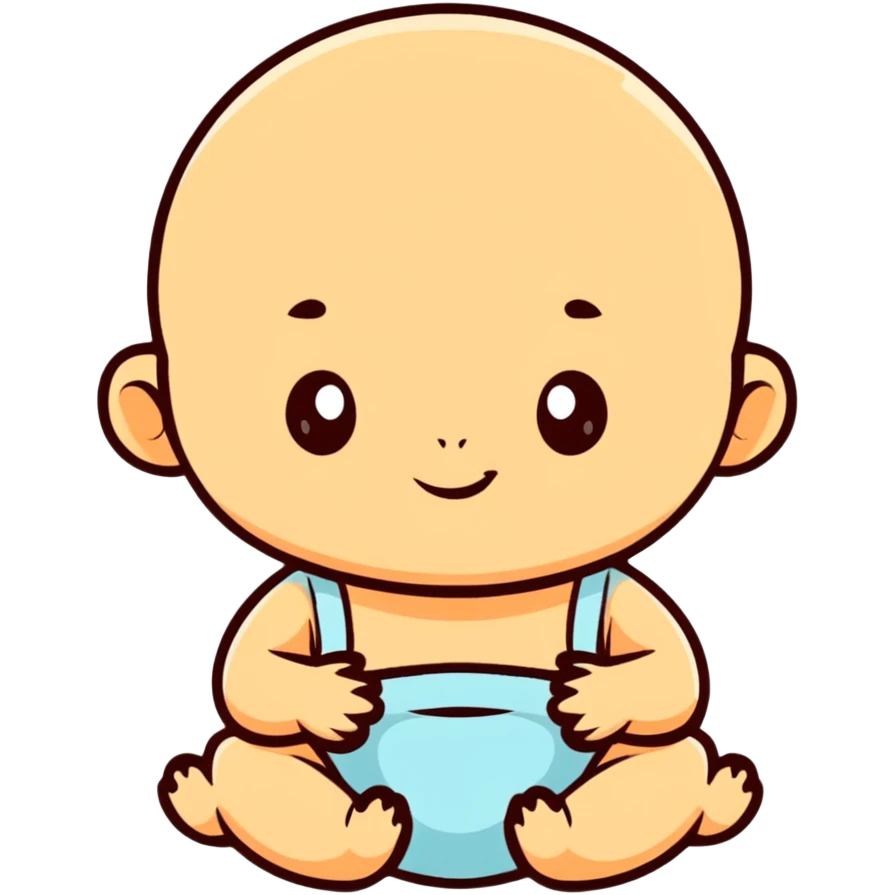 cute baby emoji