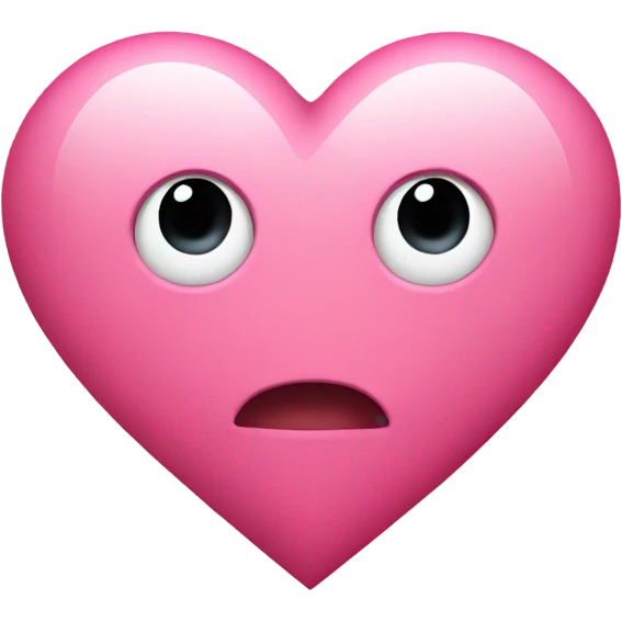pink heart for a long distance relationship  emoji