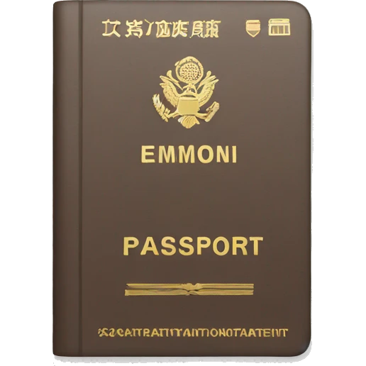 Passport emoji