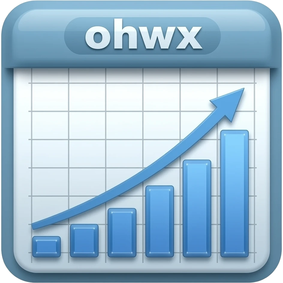 Financial data on a spreadsheet with a blue tint. emoji