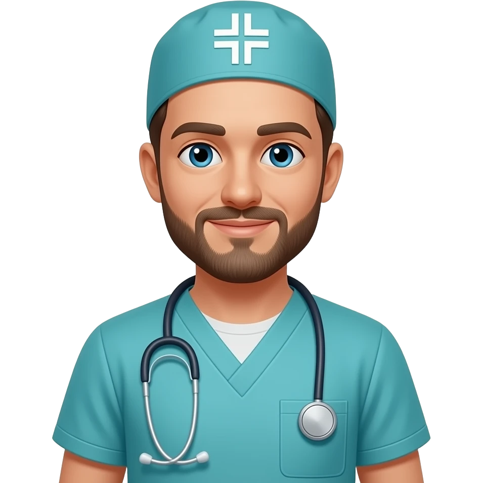 male nurse emoji