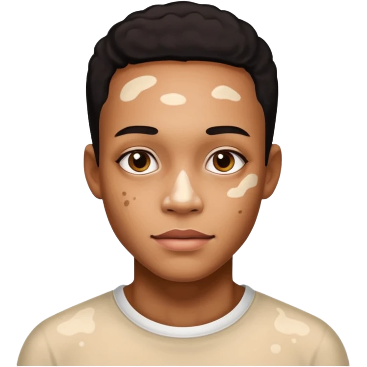 vitiligo emoji