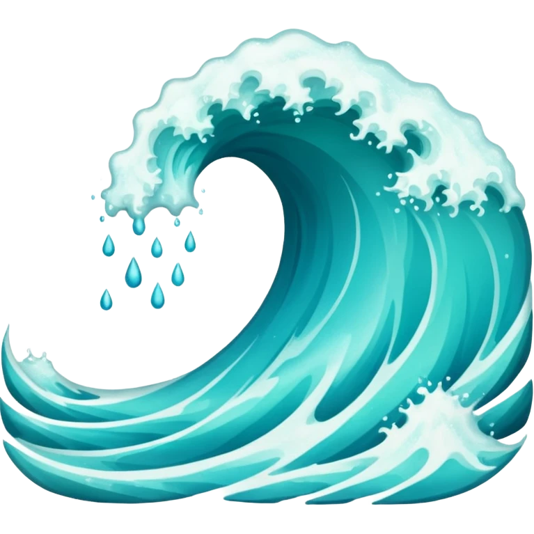 onda do mar emoji