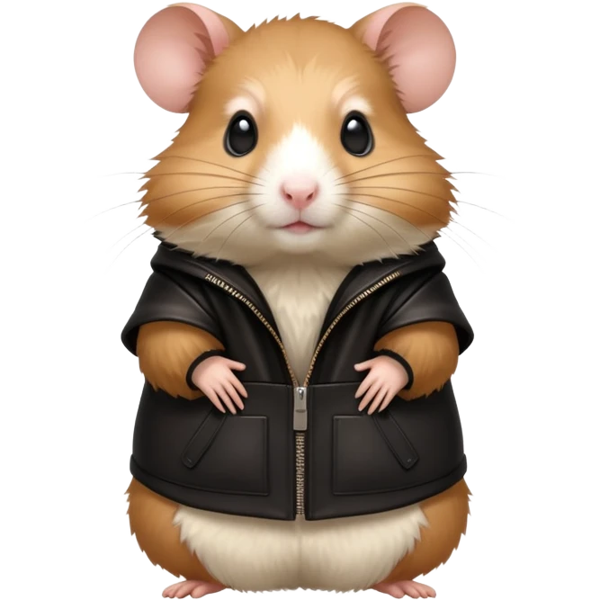 Hamster wearing rick owens emoji