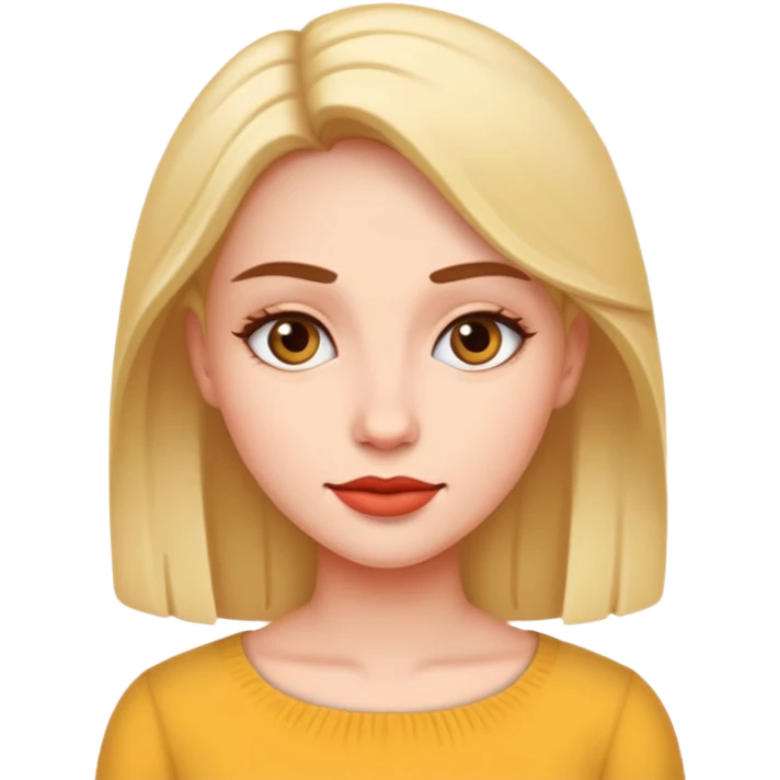 a woman in  emoji
