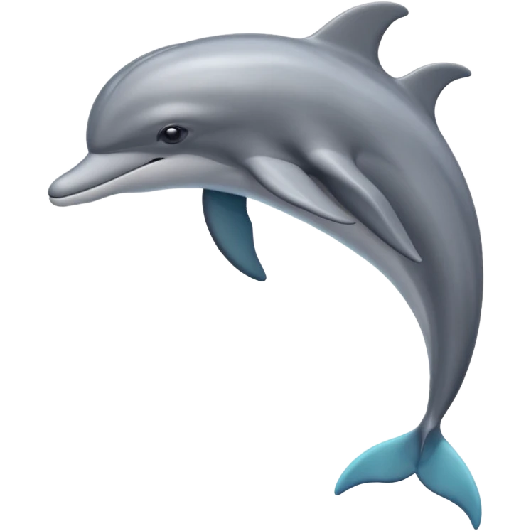 Sem the fliper dorsal de dolpin emoji