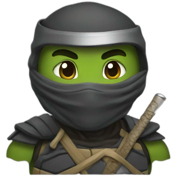 Tortue ninja emoji