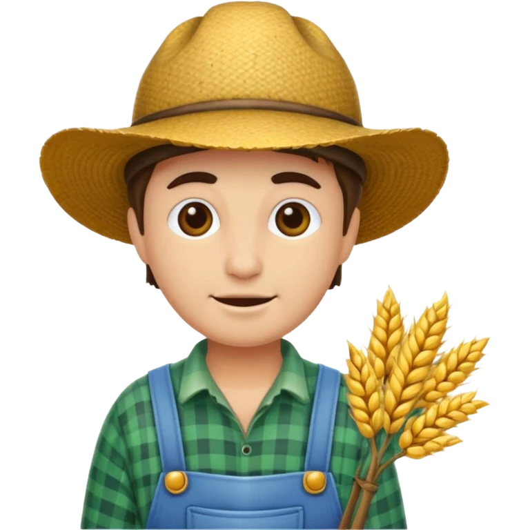 farmer hat emoji