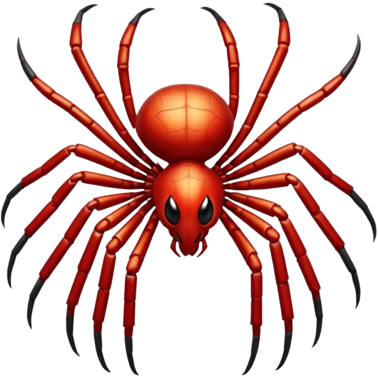 Combine a spider with a rooster (cock) emoji