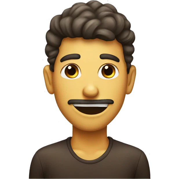 A emoji that put fingures on his lips emoji