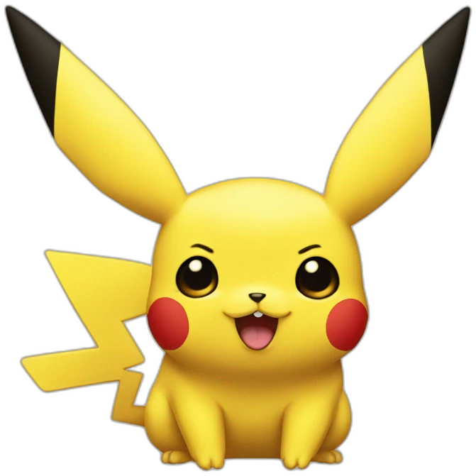 pikachu like cay emoji