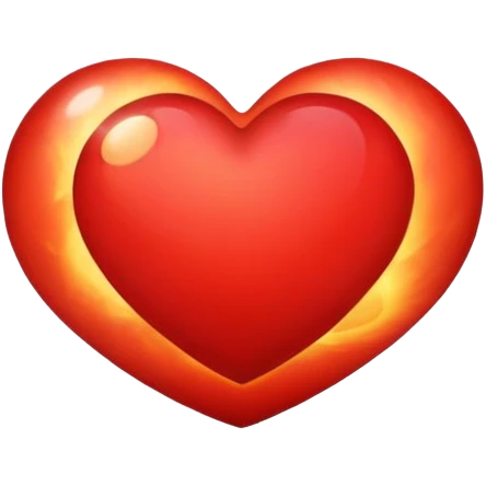 heart shape planet emoji