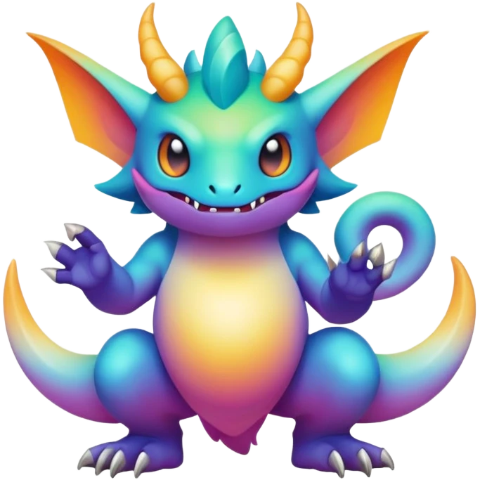 Epic legendary detailed gradients aesthetic-Fakémon-creature emoji