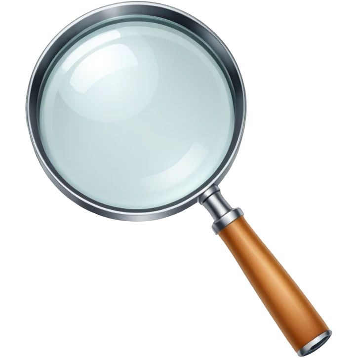 magnifying glass emoji