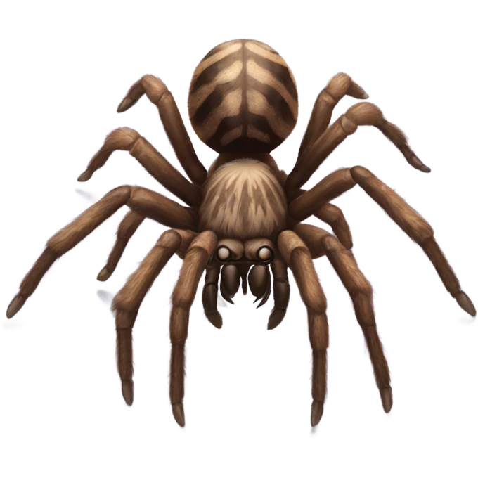 tarantula spider realistic  emoji
