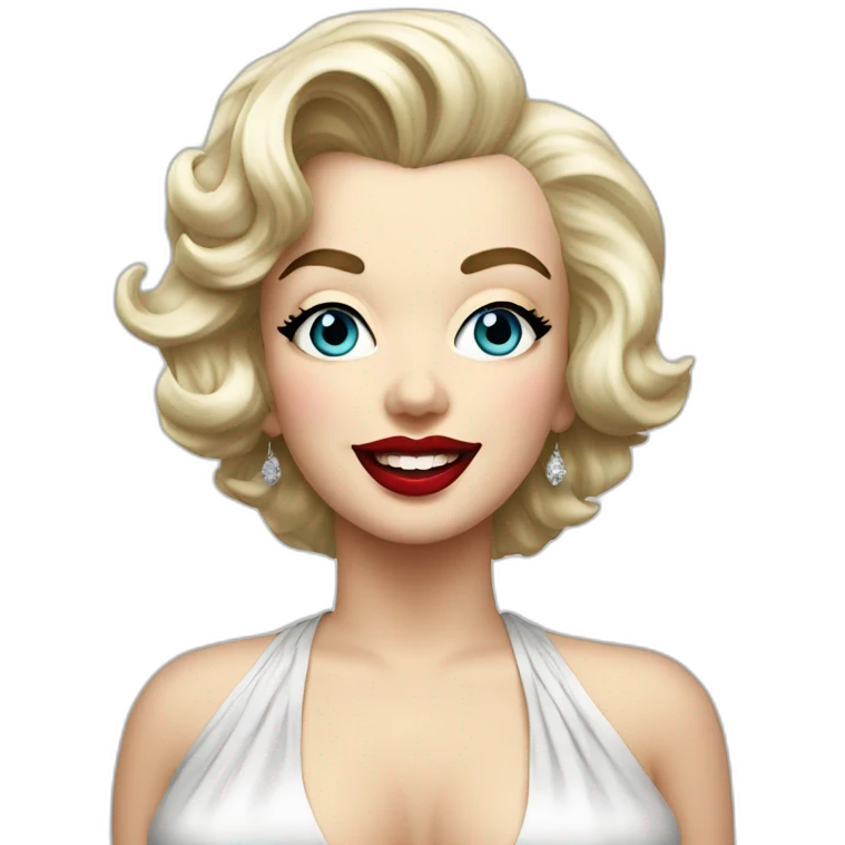 Marilyn Monroe emoji