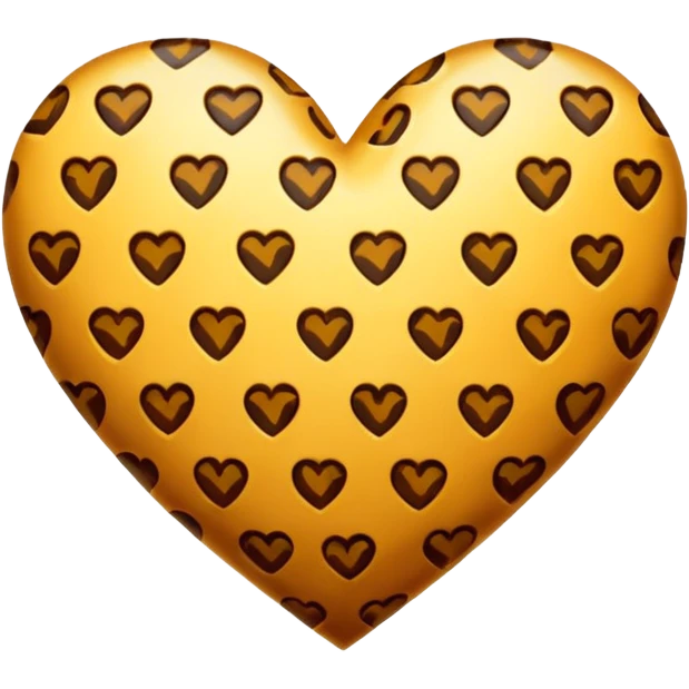 Leopar kalp emoji