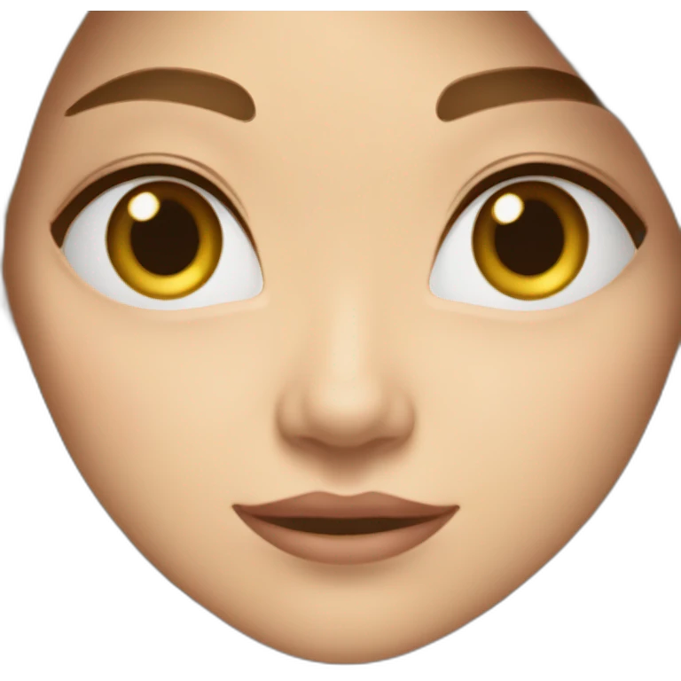 女孩，粉色短发，灰紫色衬衫，喝咖啡 emoji
