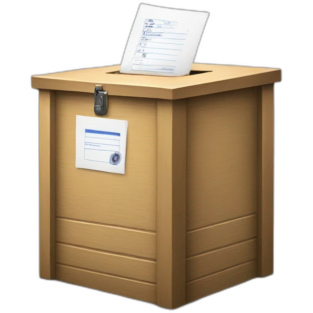 ballot box emoji