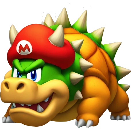 Bowser mario emoji
