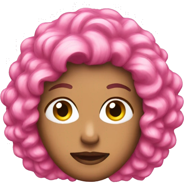Pink glitter  emoji