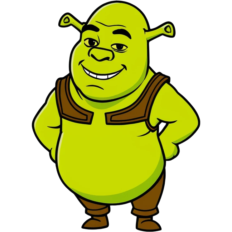 Sassy Shrek  emoji
