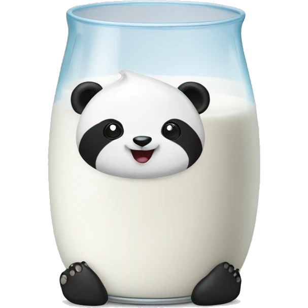 panda milk emoji