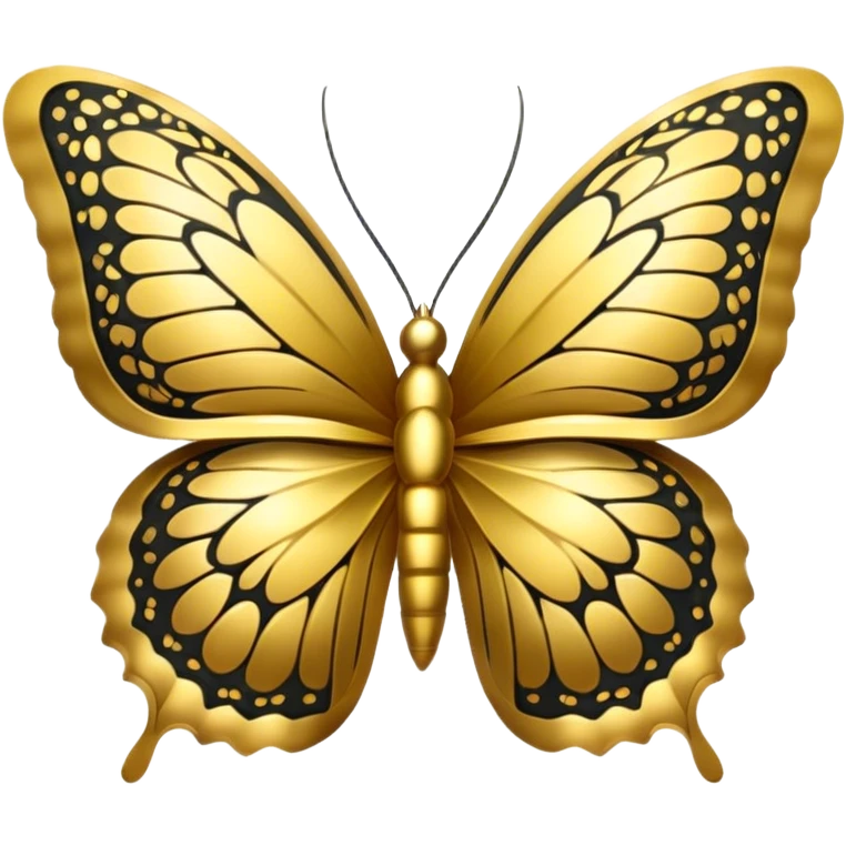 gold Butterfly emoji