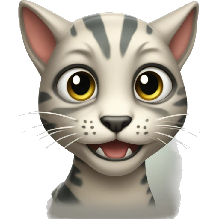 Gato dinosaurio emoji