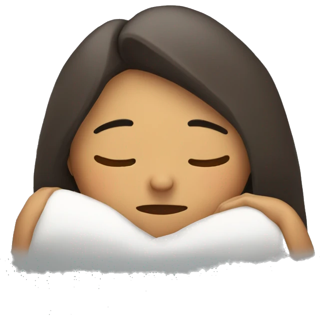 mujer durmiendo emoji