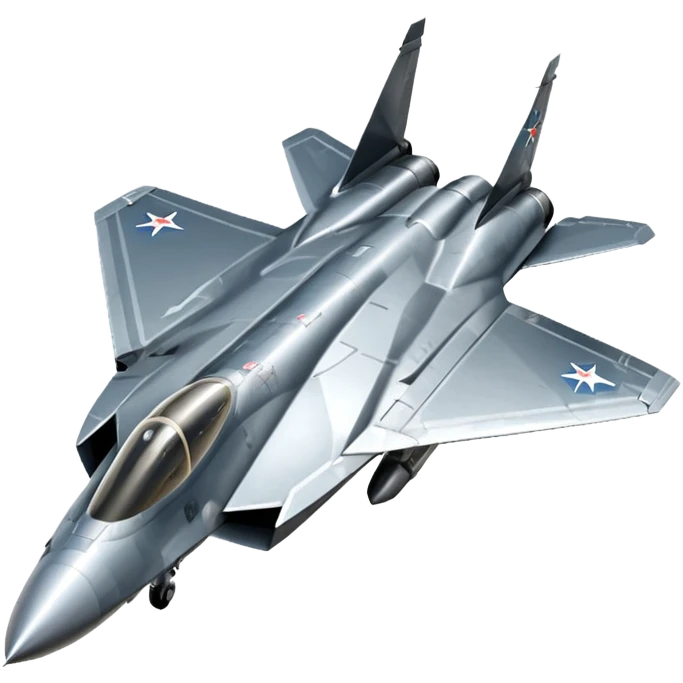Su‑57 fighter jet emoji