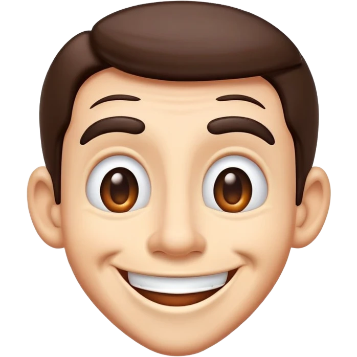 goofy smiling emoji