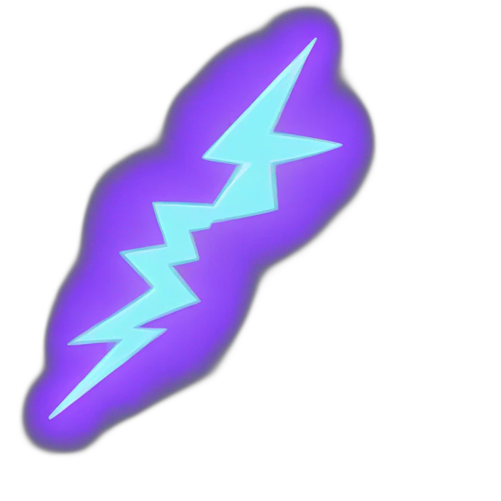 double lightning emoji