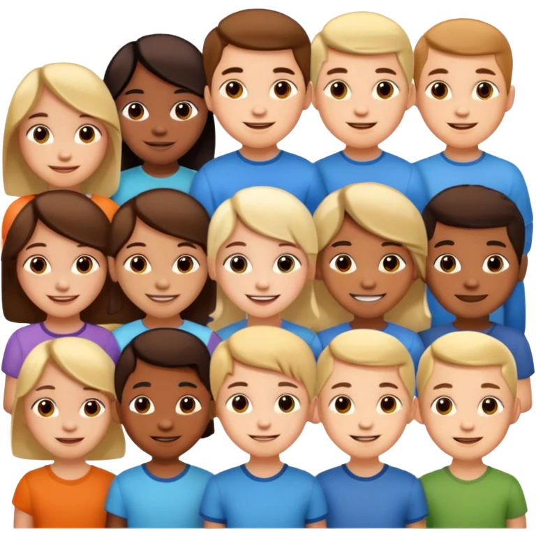 Enfants portrait  emoji