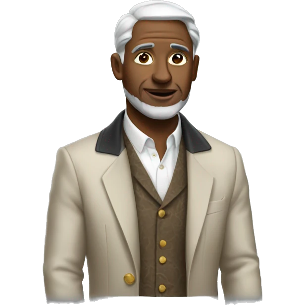 Rich person emoji