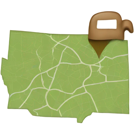 a map emoji