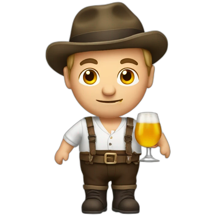 alcoholic german dude emoji
