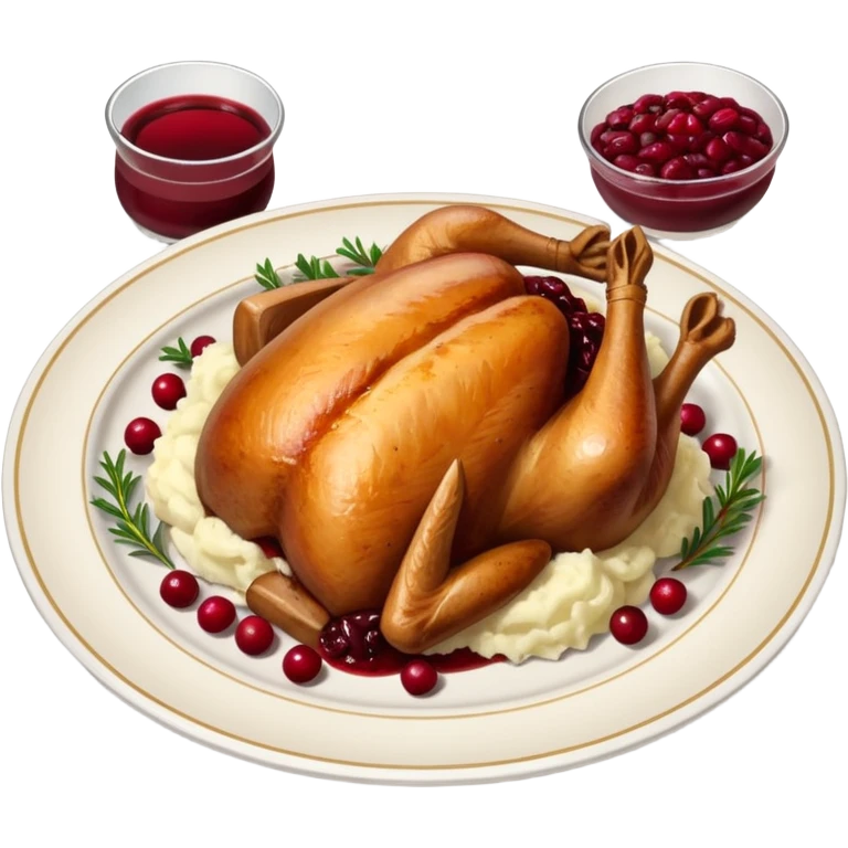 festive dinner plate emoji