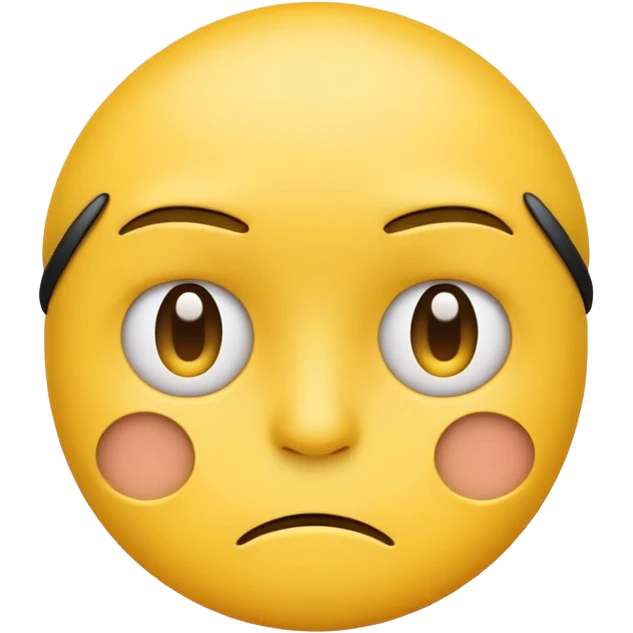 Emoji qui boude emoji