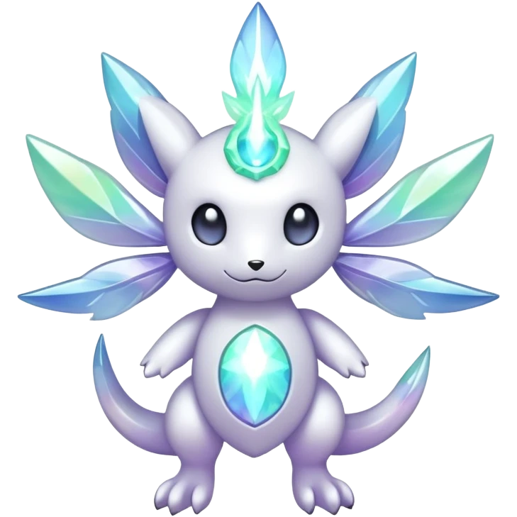  Celestial Iridescent white pale fakemon emoji