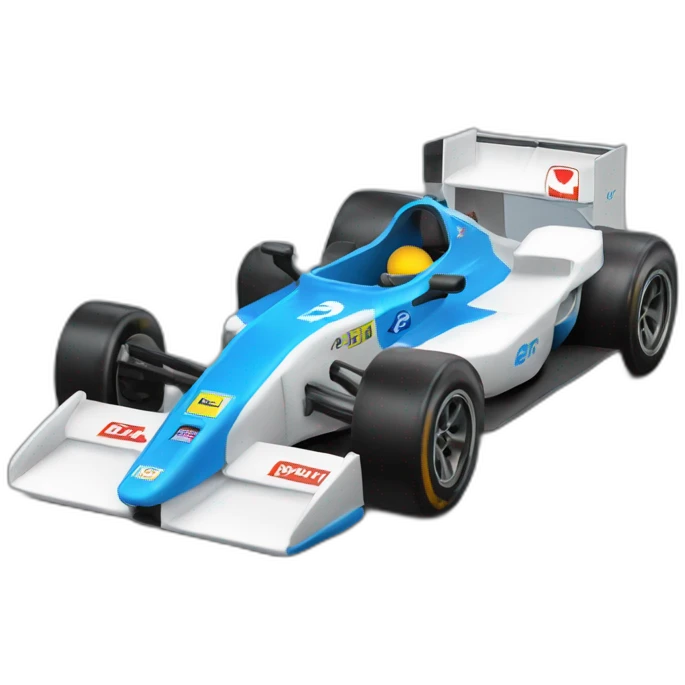 Formule 1 alpine voiture emoji