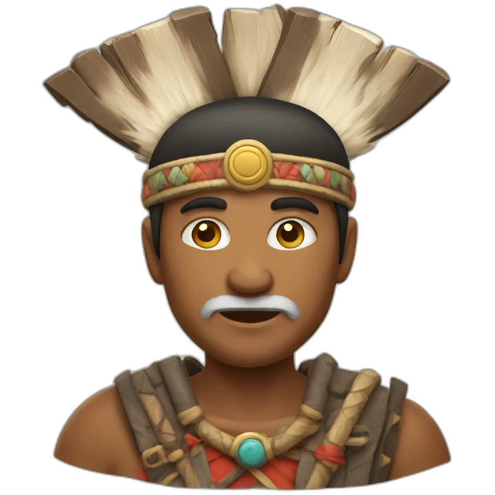 double axe village chief emoji