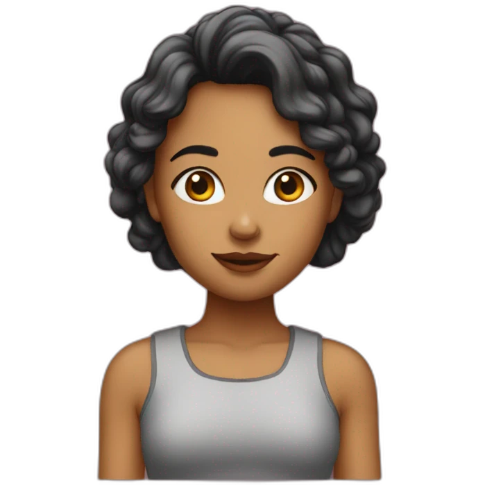 elgant girl emoji