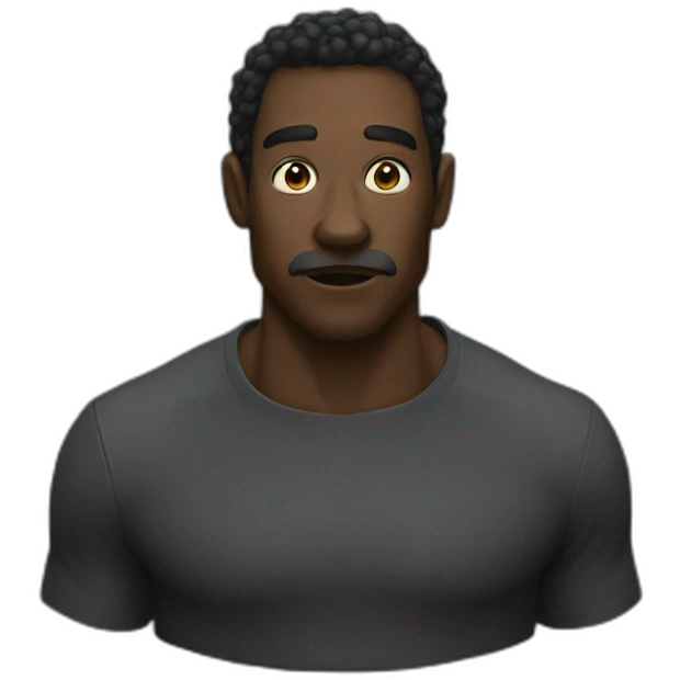 Bestido de negro emoji