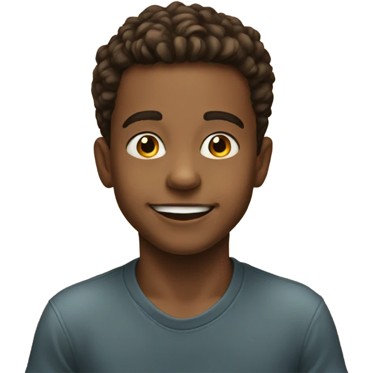 smiling boy portrait meme emoji