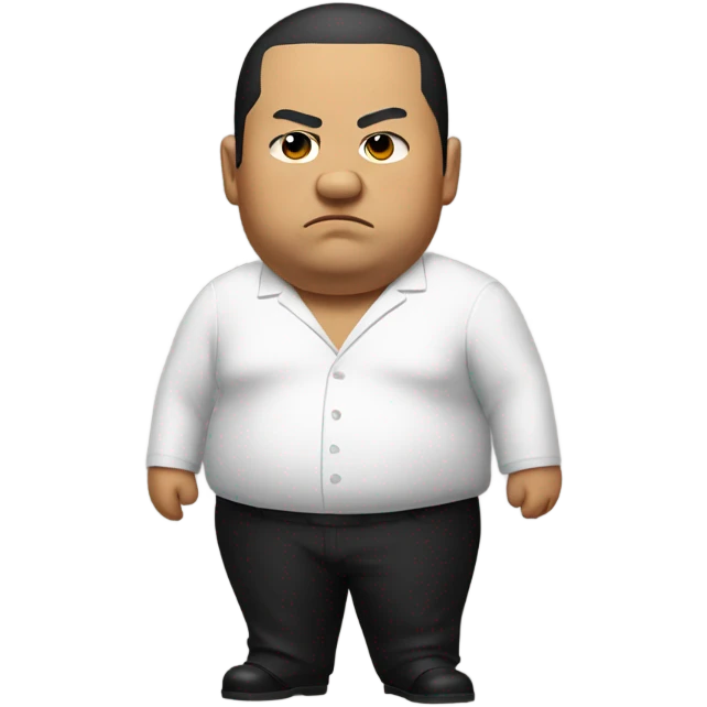 Fat yakuza man emoji