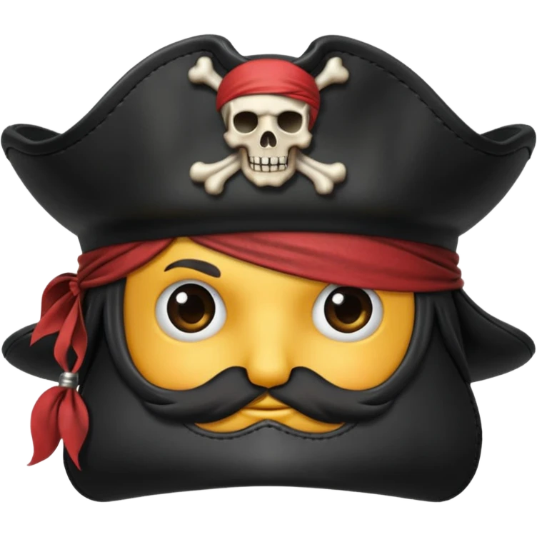 pirate hat emoji